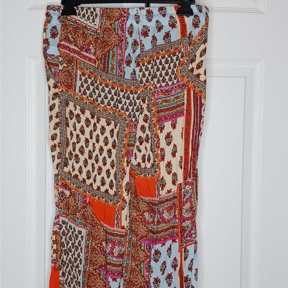 Christian Siriano New York Wide Leg Patchwork Pants NWT - Picture 7 of 13